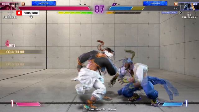 RASHID Perfect ANIMATION in STREET FIGHTER 6 смотреть онлайн