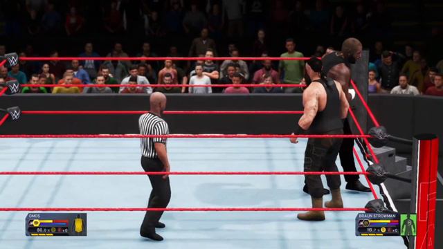 WWE Omos Jordan omogbehin Vs Braun Strowman , RAW 2021 смотреть онлайн