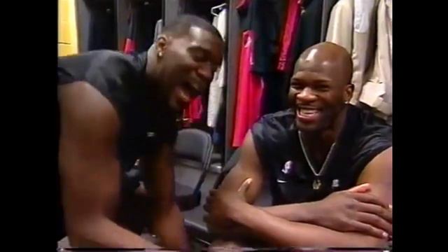 Shawn Kemp Hyping Ruben Patterson As Kobe Stopper, 2002.