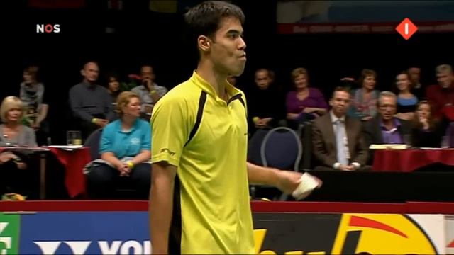 Dutch Open 2009 Finale ME Eric Pang vs Chetan Anand part 1 смотреть онлайн