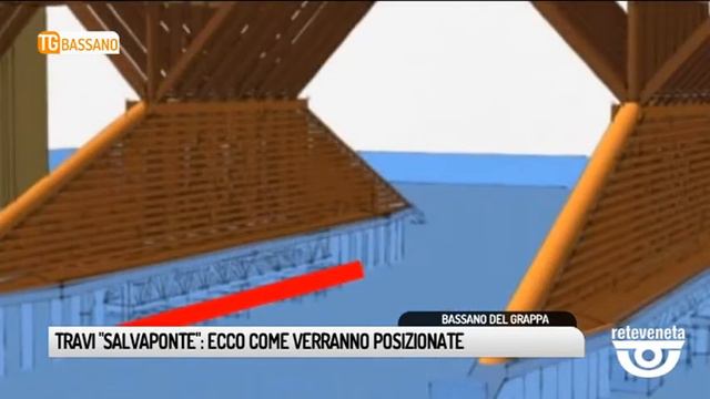 TG BASSANO (26/02/2019) - TRAVI “SALVAPONTE”: ECCO COME VERRANNO POSIZIONATE смотреть онлайн