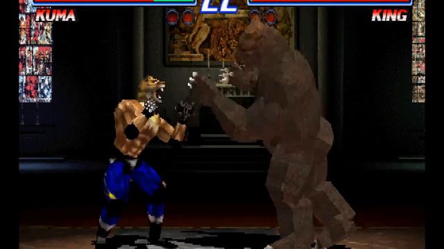 Tekken 2 ( PS1 ) - Kuma - Arcade Mode - Original Music ( Jan 3, 2017 ) смотреть онлайн