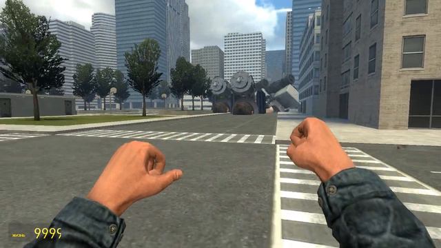 NEW DAFUQ BOOM VS UPGRADED TITAN SPEAKER MAN BOSSES! In Garry's Mod! смотреть онлайн
