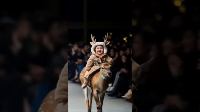 Очень мило смотрится такой показ "малыши с животными"👏👏👏 смотреть онлайн
