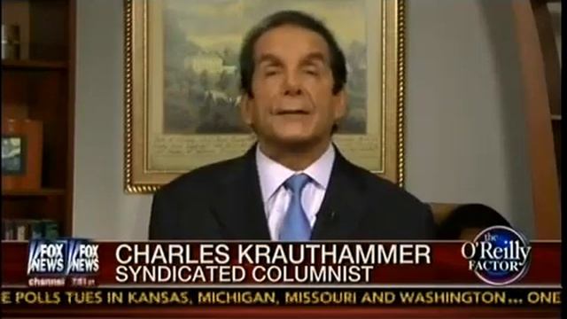 Why Do Some Support Hamas    Charles Krauthammer   O Reilly