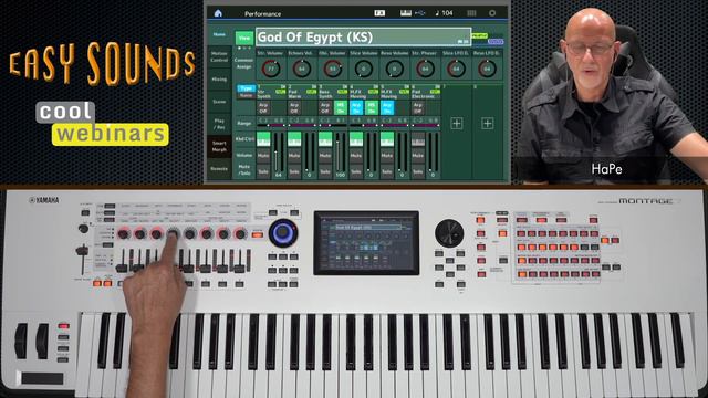 "God Of Egypt" (Klaus Schulze) MONTAGE / MODX Performance Tutorial & Demo EN смотреть онлайн