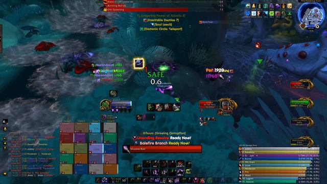 Halcyon EU Al'Akir vs Ghuun Mythic, Uldiir (Affliction Warlock PoV) смотреть онлайн