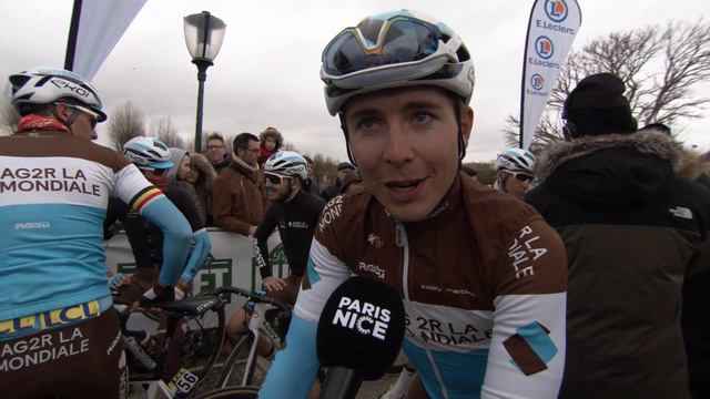 Benoît Cosnefroy - interview au départ - 1e étape - Paris-Nice 2020 смотреть онлайн