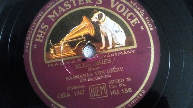 Barnabas Von Geczy - Blue Skies