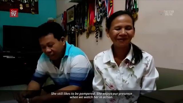 Diving queen has the heart of a 'warrior'