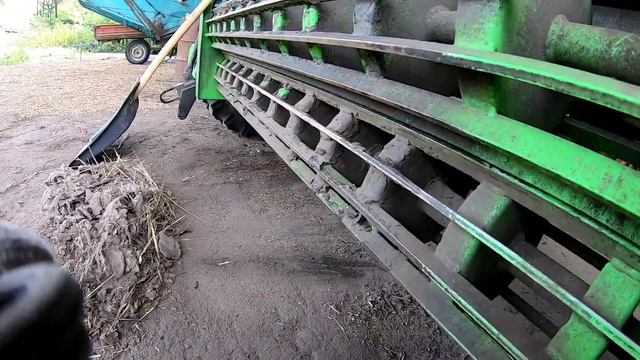 Мещера Е403.Причина постороннего шума плющилки и как с этим бороться. смотреть онлайн