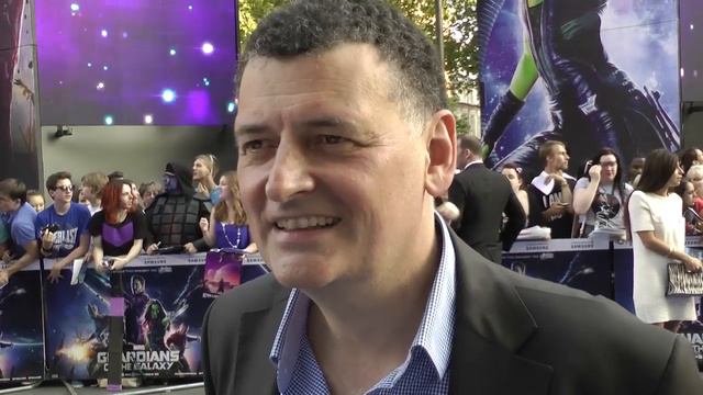 Steven Moffat Interview - Guardians of the Galaxy Premiere смотреть онлайн