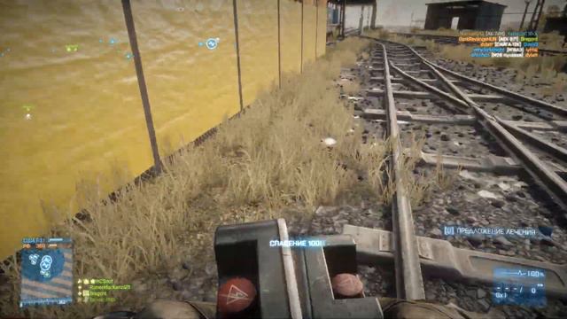 Обычный бой в обычном мультиплеере. BATTLEFIELD 3 смотреть онлайн