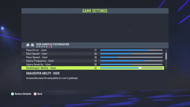 Fifa 22 | Realistic Gameplay Sliders and Settings ⚽️ смотреть онлайн