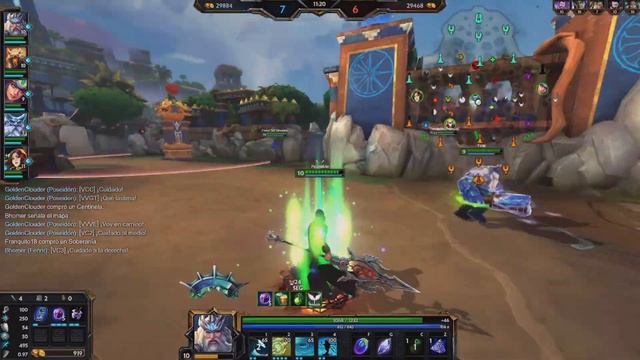 SID WILSON - SLIPKNOT POSEIDON - MID LANE - SMITE CONQUEST