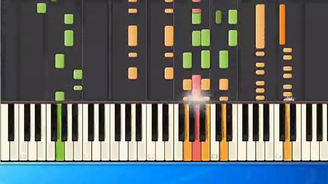 Robbie Williams Old before I die ge [Synthesia/midi] смотреть онлайн