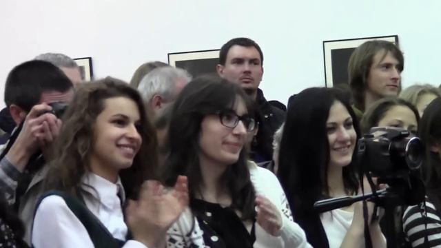 Астрид Кирхер в Киеве 16.11.2012. Арт центр М17 смотреть онлайн