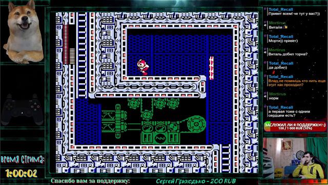 Mega Man Challenge. 1-6 частей на NES. Сегодня треним 3-ю часть. смотреть онлайн