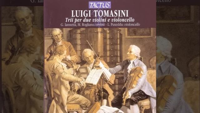 Luigi Tomasini (1741-1808) - Trio For 2 Violins And Cello In A Major I. Allegro