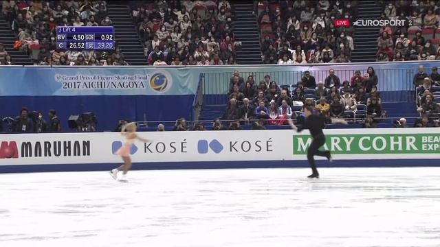 2017 GPF Pairs SP Aliona Savchenko & Bruno Massot That Man by Caro Emerald смотреть онлайн