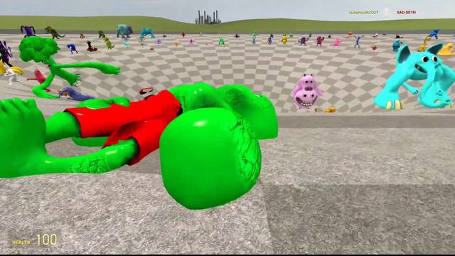 All New Garten Of Banban Vs Spartan Kicking, Nightmare Rainbow Friends, Jumbo Josh in Garry's Mod! смотреть онлайн