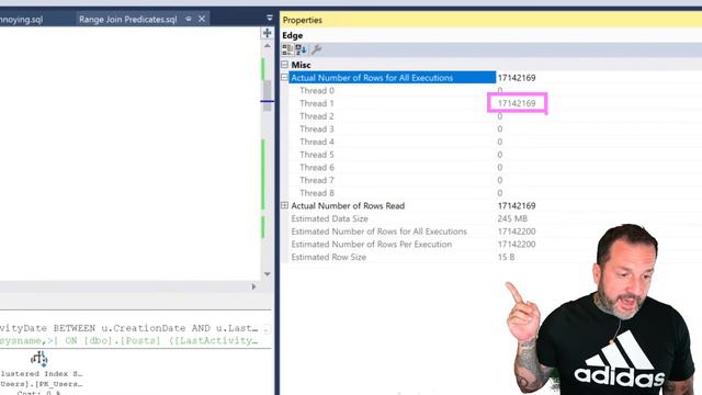 SQL Server Performance Problems When Joins Have No Equality Predicate смотреть онлайн