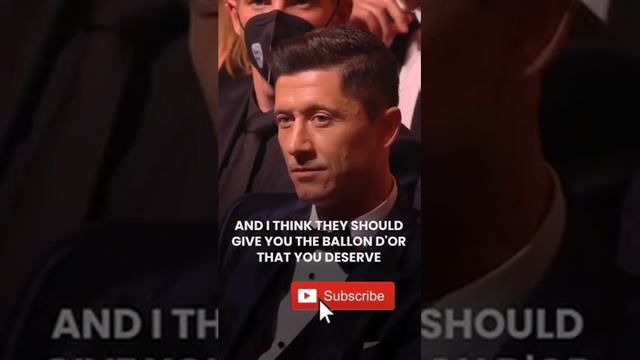 Lionel Messi Wants Robert Lewandowski To Get The Ballon D'Or He Deserves