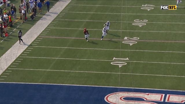John Ross Jukes Two Bills to the Ground on 57-Yard TD Catch смотреть онлайн