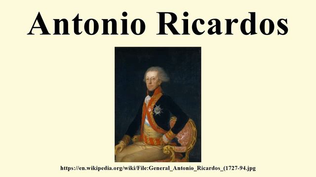 Antonio Ricardos