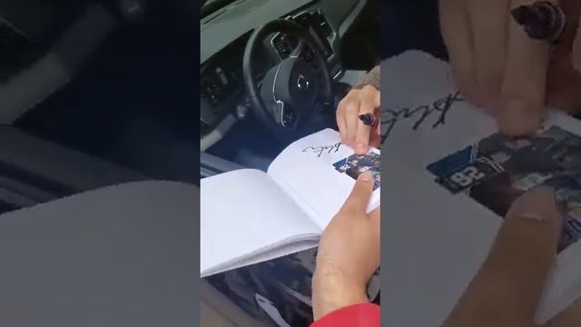 Samir Handanovic Signed Card For Memorabid