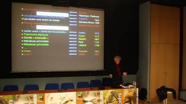 Missions spatiales et exobiologie (partie 1) - par Jean-Pierre Bibring смотреть онлайн