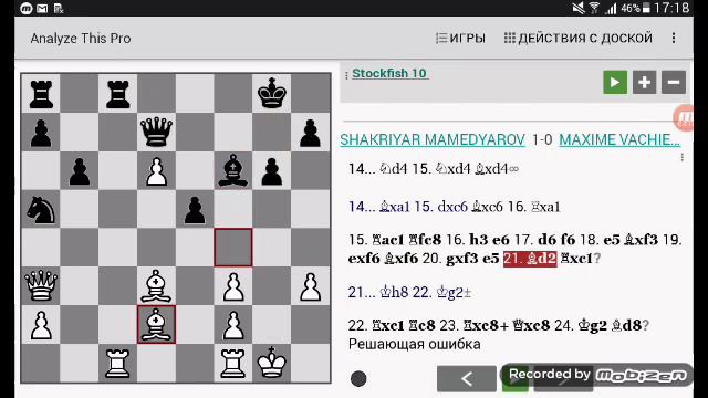 ГРАН-ПРИ ФИДЕ РИГА.ФИНАЛ.МАМЕДЬЯРОВ--ВАШЬЕ-ЛАГРАВ.1 ТУР. смотреть онлайн