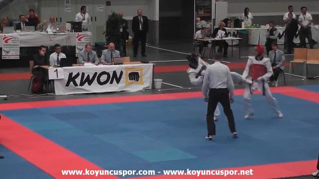 74kg Final Holubowicz, Karol (POL) vs Q. Barrera,Daniel (ESP) (5th ETU -21 TKD Championships 2014) смотреть онлайн