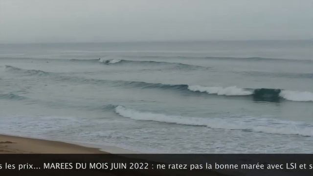 Lacanau Surf Report - Jeudi 16 Juin 8H смотреть онлайн