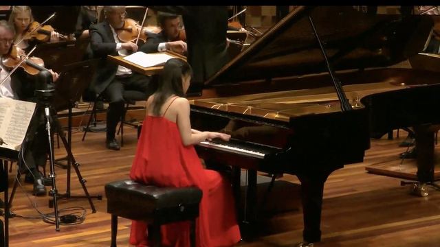 Yeol eum son's Rachmaninoff Piano Concerto No.3 with TSO was conducted by Eivind Aadland (Hobart) смотреть онлайн