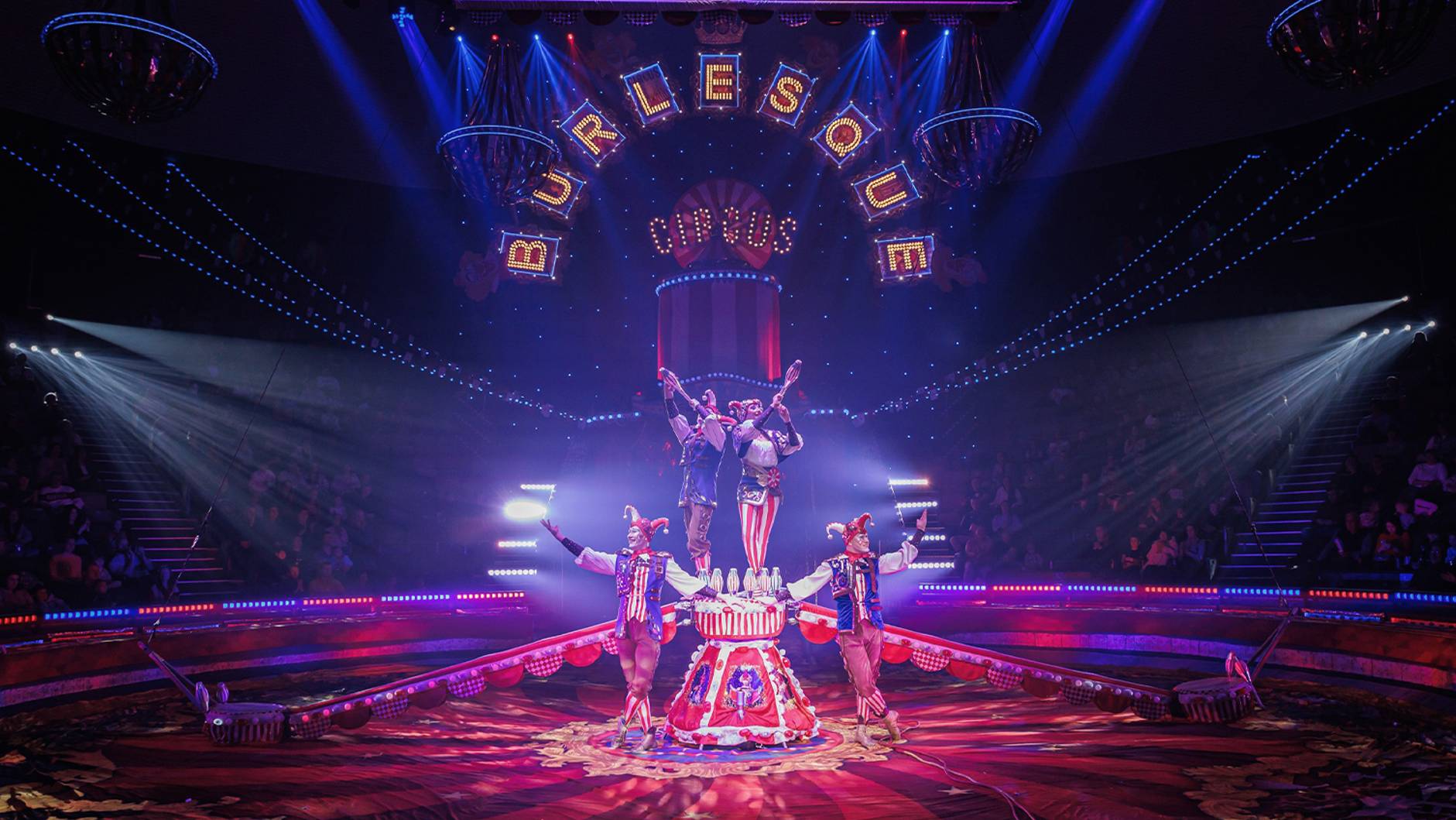 Королевский цирк Гии Эрадзе шоу "Бурлеск" в Нижегородском цирке (Circus show 2024) смотреть онлайн