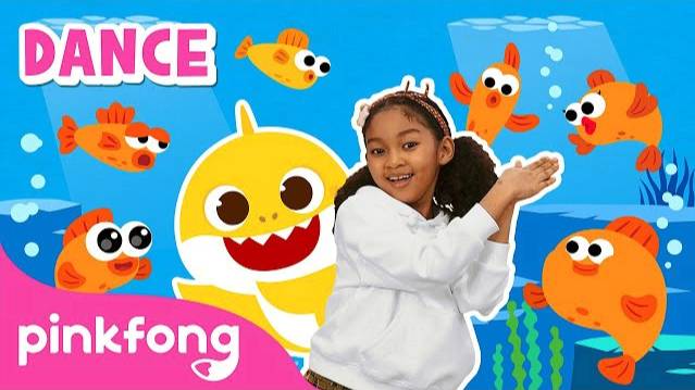 Six Little Fish | 4K Dance Along | Kids Nursery Rhymes | Pinkfong Songs смотреть онлайн