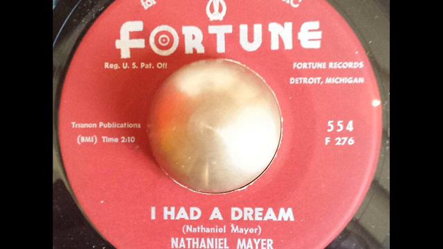 Nathaniel Mayer I Had A Dream FORTUNE