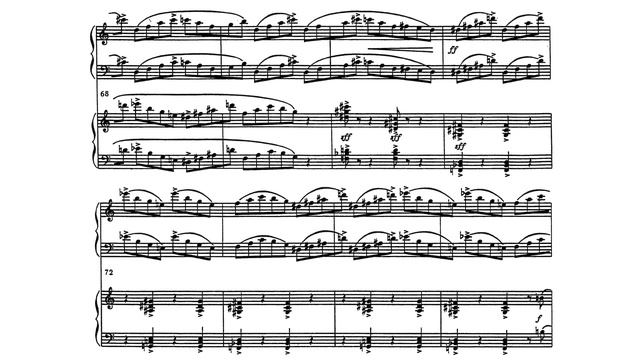 Henryk Górecki - Toccata for Two Pianos Op. 2 (Ravel Piano Duo) смотреть онлайн