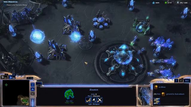 StarCraft II Legacy of the Void Mission 2 Zeratul Dies смотреть онлайн