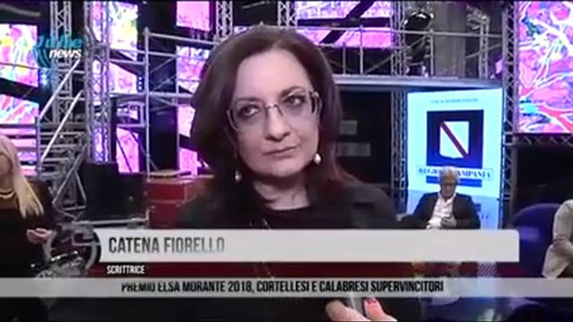 CATENA FIORELLO Al Premio Elsa Morante