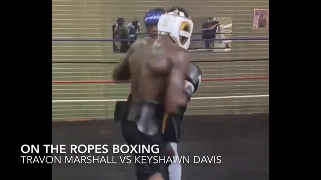 Travon Marshall vs Keyshawn Davis Sparring смотреть онлайн