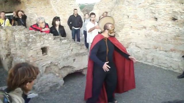 Paolo Murittu (daf), Gabriele Picciotto (Commodo) Villa dei Quintili 23 9 2010 смотреть онлайн