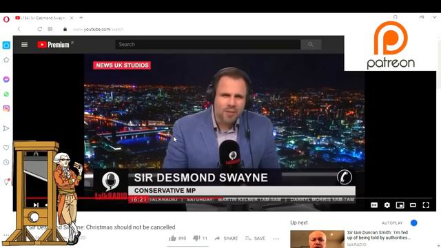 Desmond Swayne And The Pandemic ERG Are Undermining Public Trust!