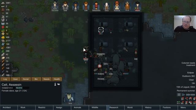 Lets Play Rimworld: Planet Killer Run Part 14-4(Danger Zone) смотреть онлайн