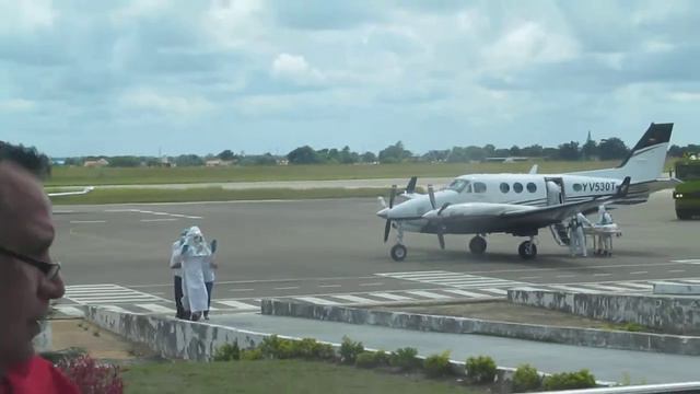 Aeropuerto José Tadeo Monagas Primer Simulacro Contra El ÉBOLA PARTE II