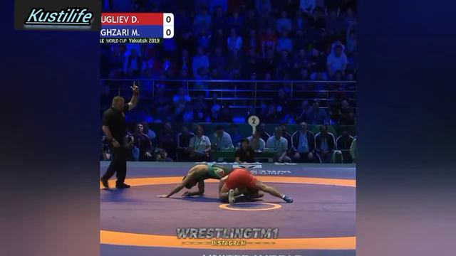 Kurugliev wins #wrestling смотреть онлайн