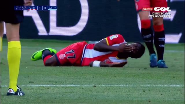 Marlos Moreno | Girona vs Manchester City | 15/08/2017 HD смотреть онлайн