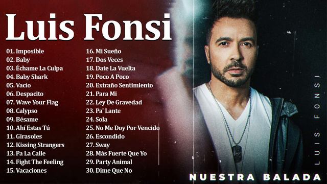Luis Fonsi - 2022 Playlist | ÉXITOS Luis Fonsi