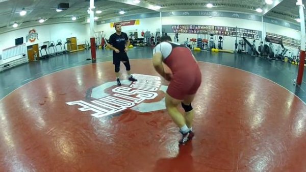 Tervel Dlagnev and JD Bergman 2013 Drill